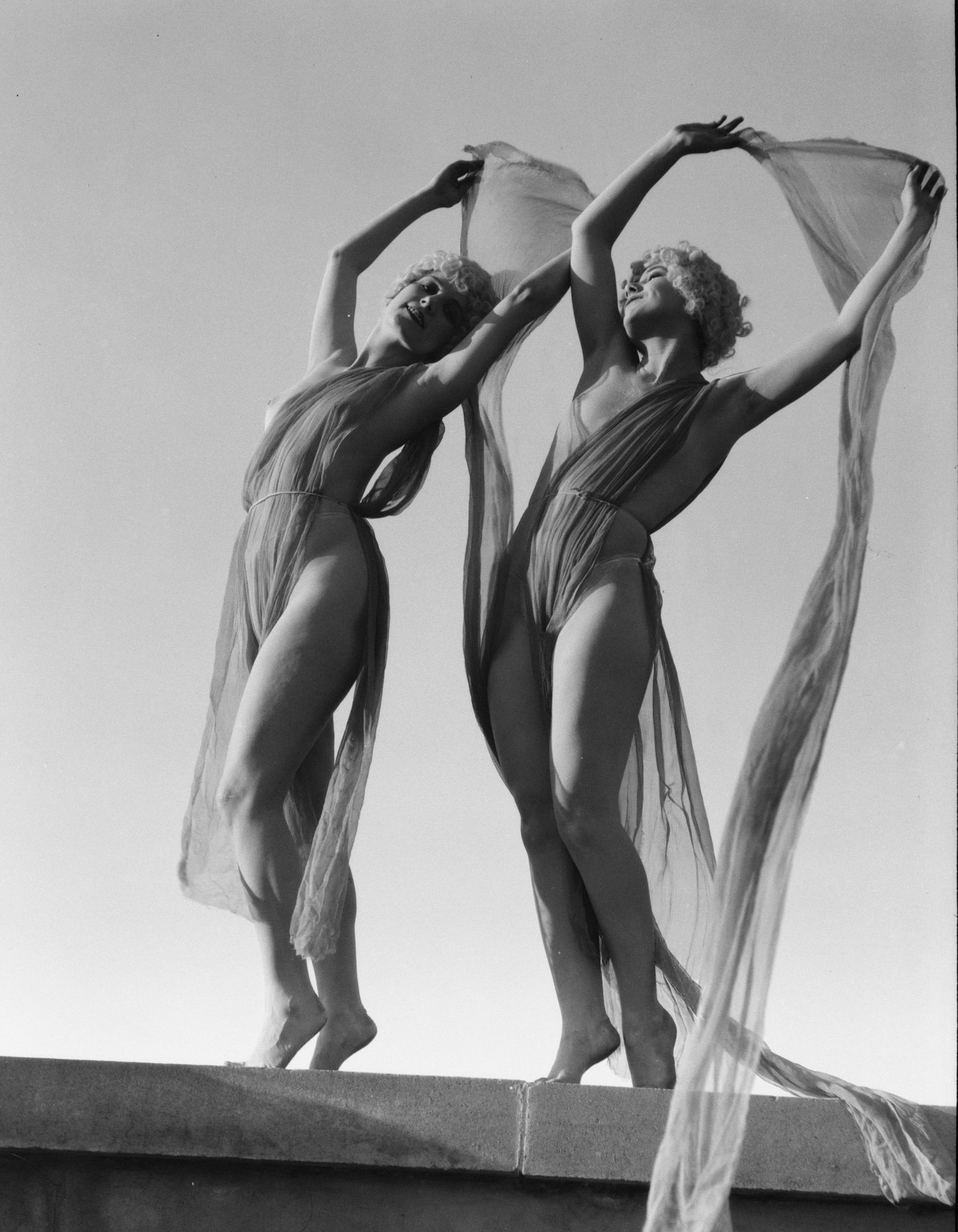 MARION MORGAN DANCERS #2: Title: MARION MORGAN DANCERS #2 Artist/Source: ARNOLD GENTHE Original Date: 1914 Dimensions: 8X10 Description: || UNITED STATES SHIPPING ONLY! || This lot is a Dye Based Photolithograph and is a resto