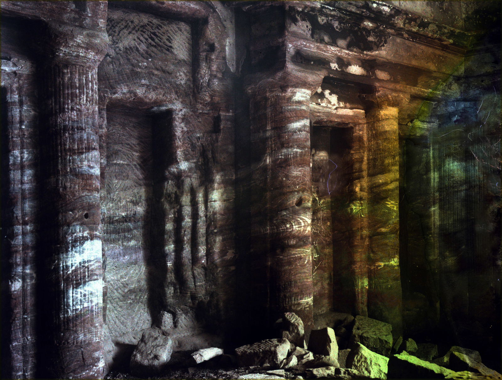 PETRA: Title: PETRA Artist/Source: UNKNOWN Original Date: UNKNOWN Dimensions: 8X10 Description: || UNITED STATES SHIPPING ONLY! || This lot is a Dye Based Photolithograph and is a restoration print,