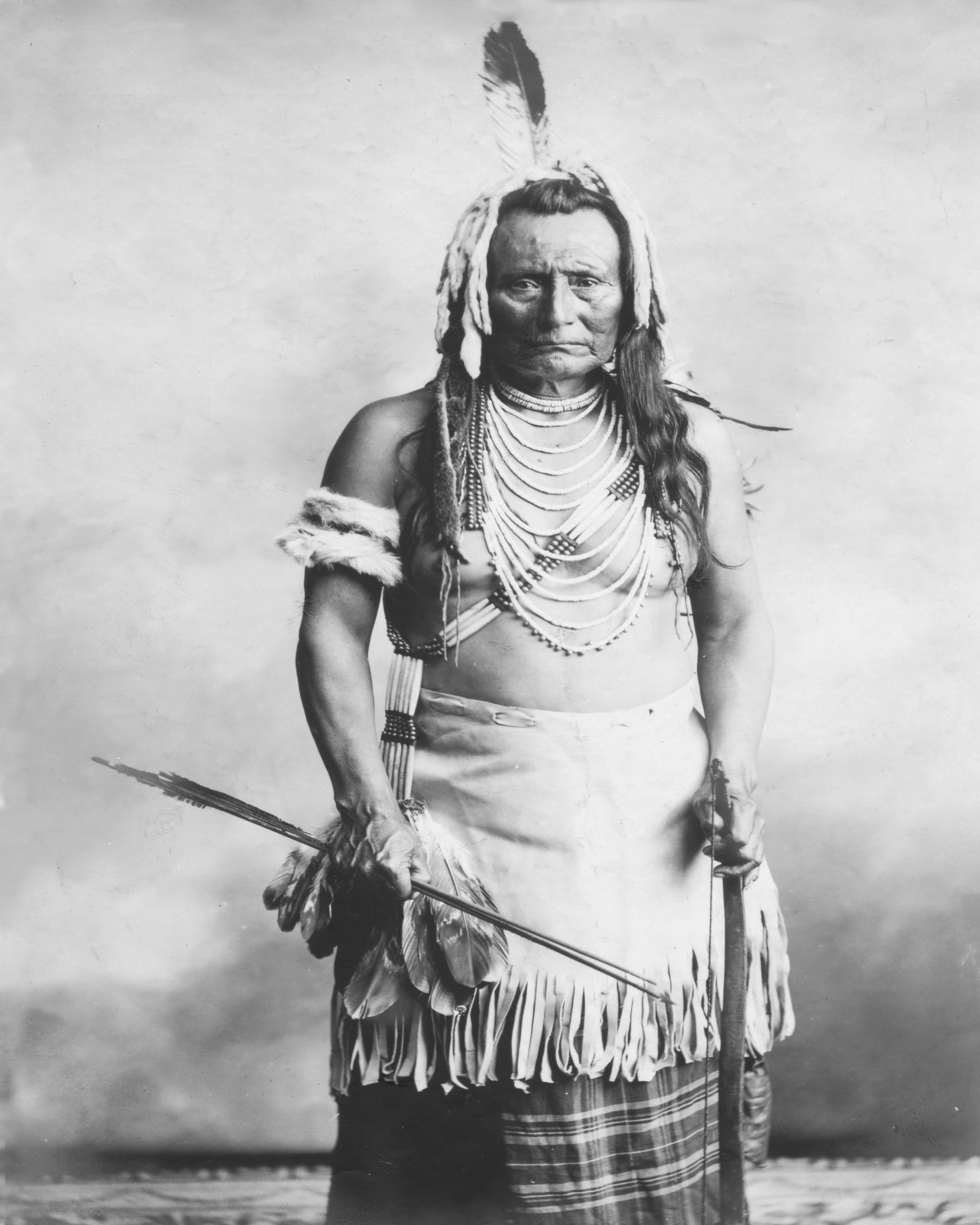 1904, CHIEF HASH-NASH-SHUT #2; WASCO TRIBE (1 of 1)