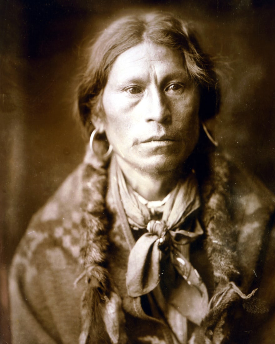 UNTITLED INDIAN CHIEF, BY EDWARD S. CURTIS (1 of 1)