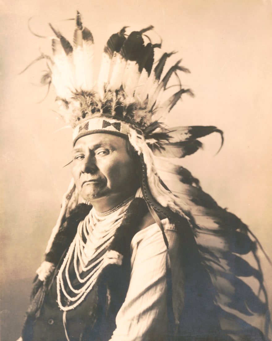 1900, LG. FORMAT 13X19" CHIEF JOSEPH; NEZ PERCE (1 of 1)