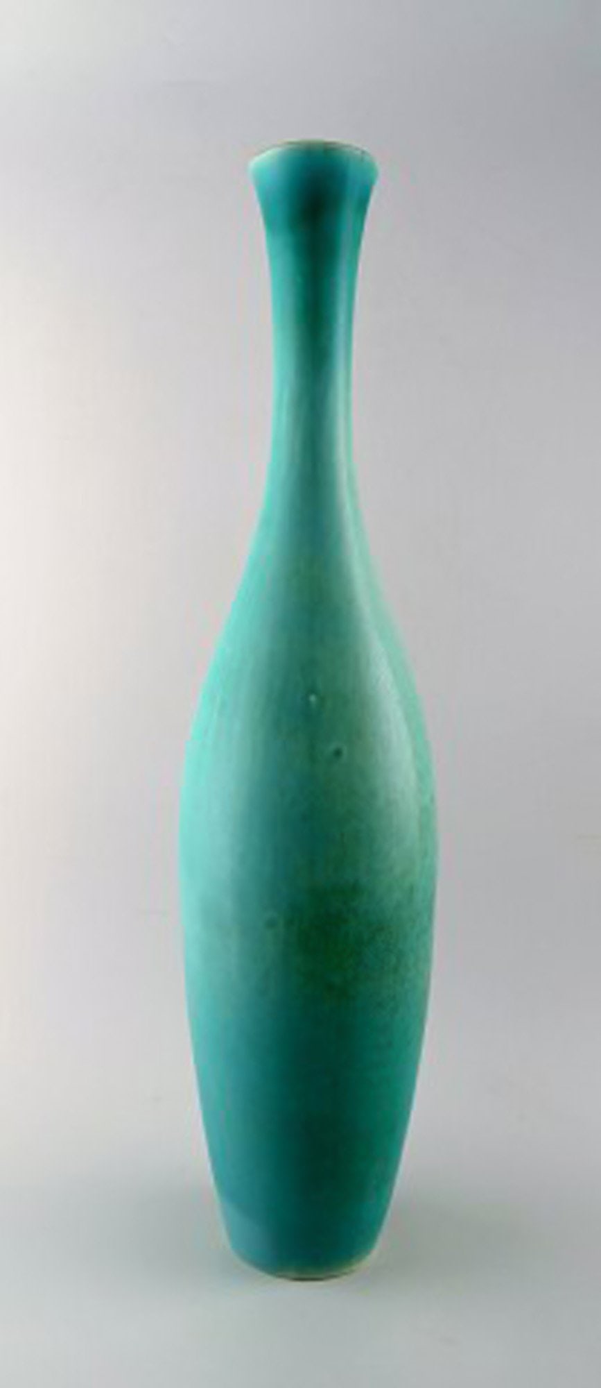 Carl Harry Stålhane, Rörstrand very large and rare floor vase in ceramics. - 2