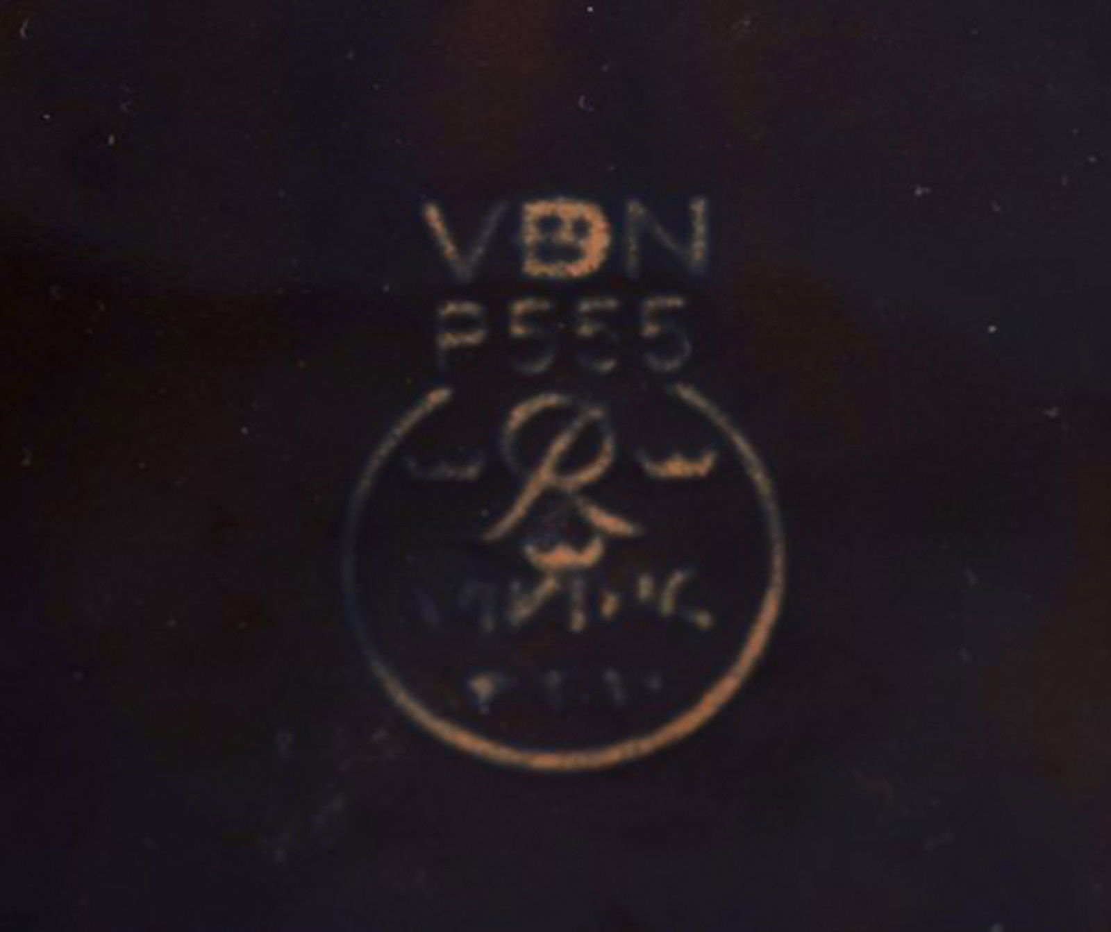 Carl-Harry Stålhane for Rörstrand. Set of four "Viking" teacups with saucers and four - 6