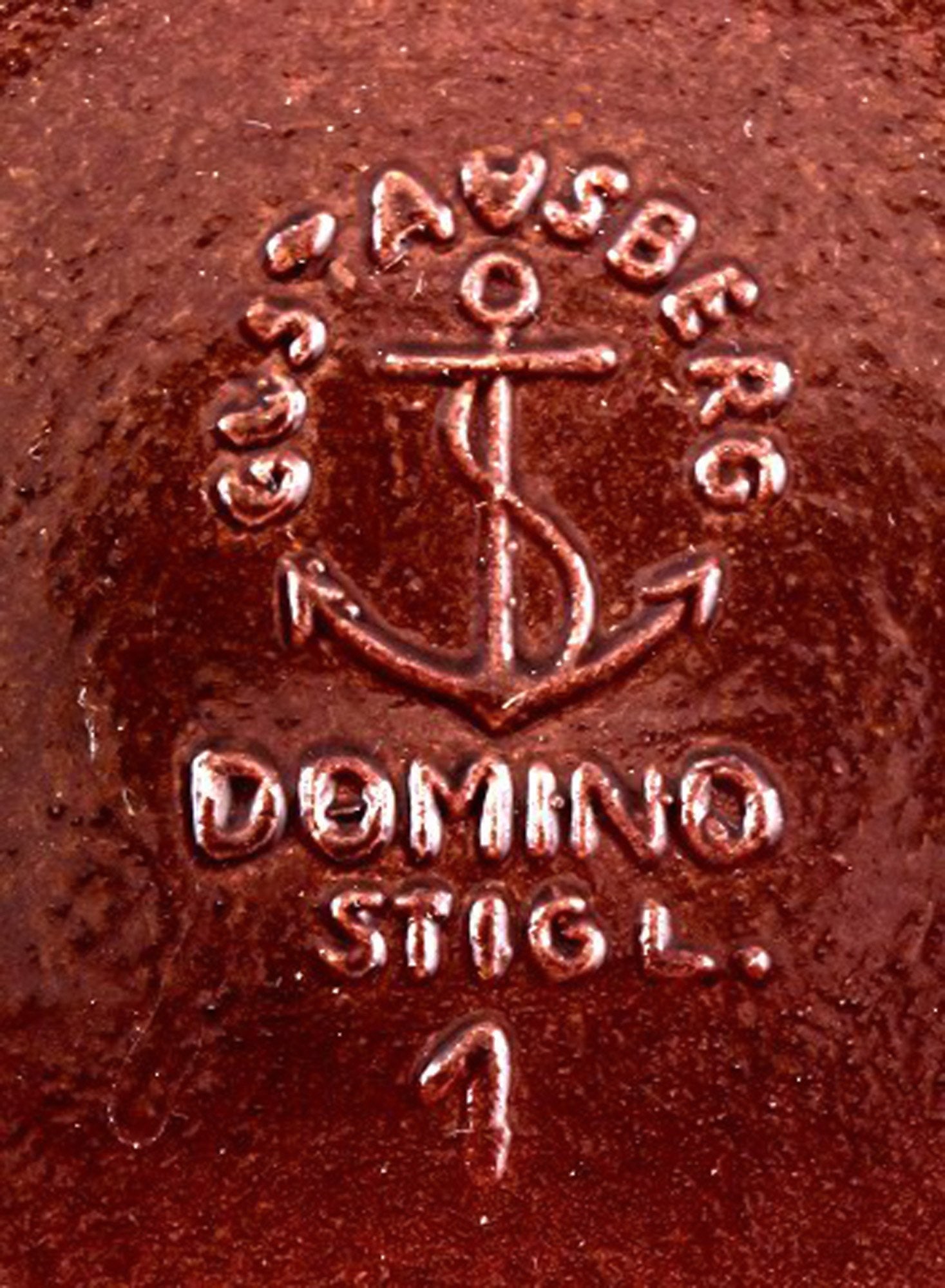 Stig Lindberg, Gustavsberg, "Domino" pair of vases in ceramic. - 4