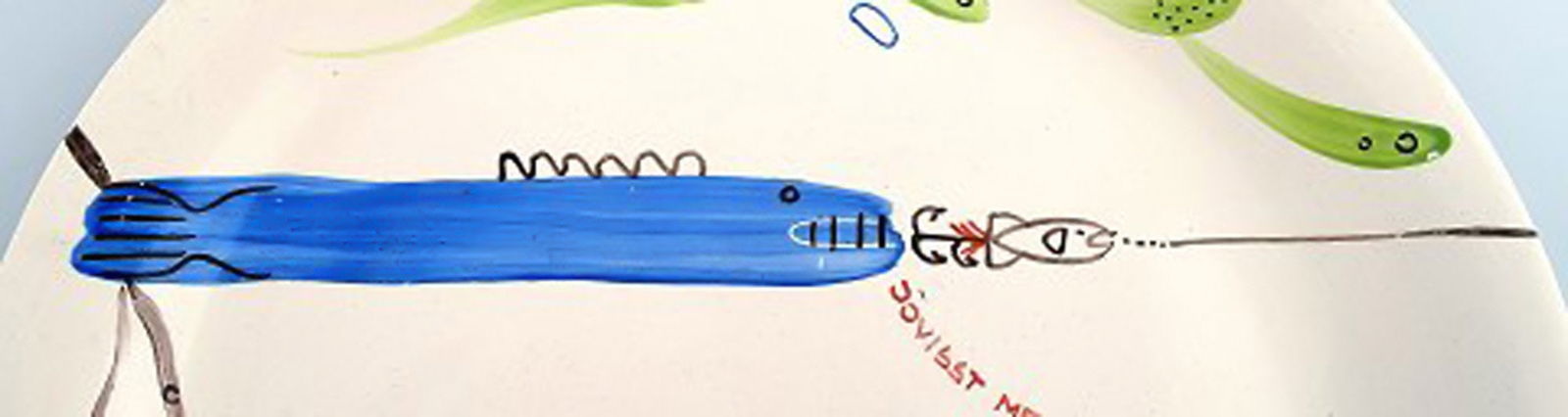 Stig Lindberg for Gustavsberg "Loja" plate. - 3