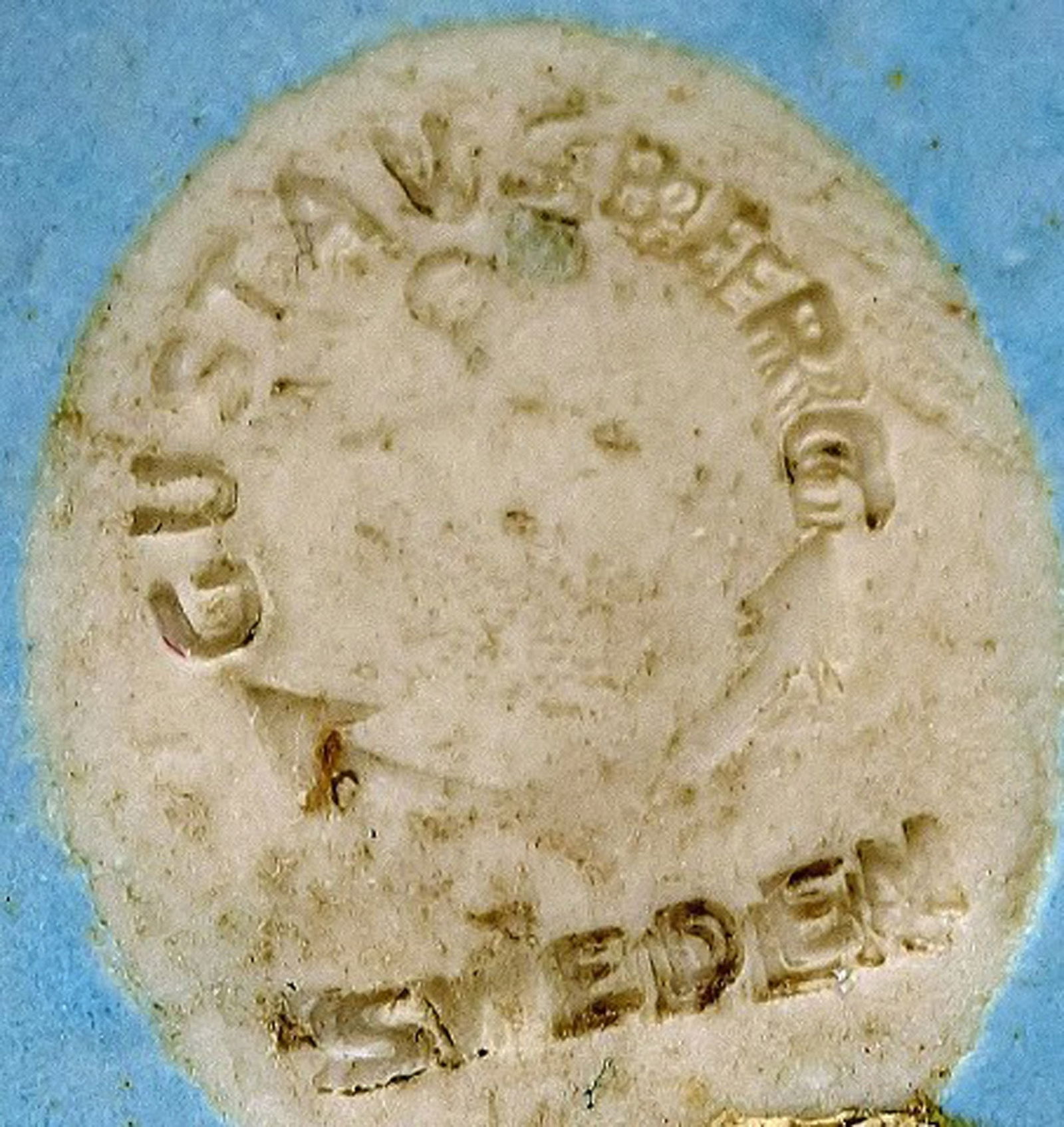 Gustavsberg, Sweden, reptile vase in turquoise by Stig Lindberg, Swedish ceramist. 60 s. - 4