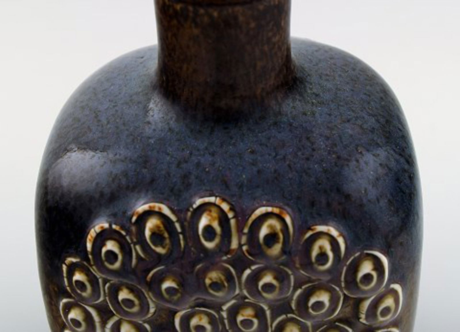 Large Stig Lindberg (1916-1982), Gustavsberg Studio pottery vase. - 4