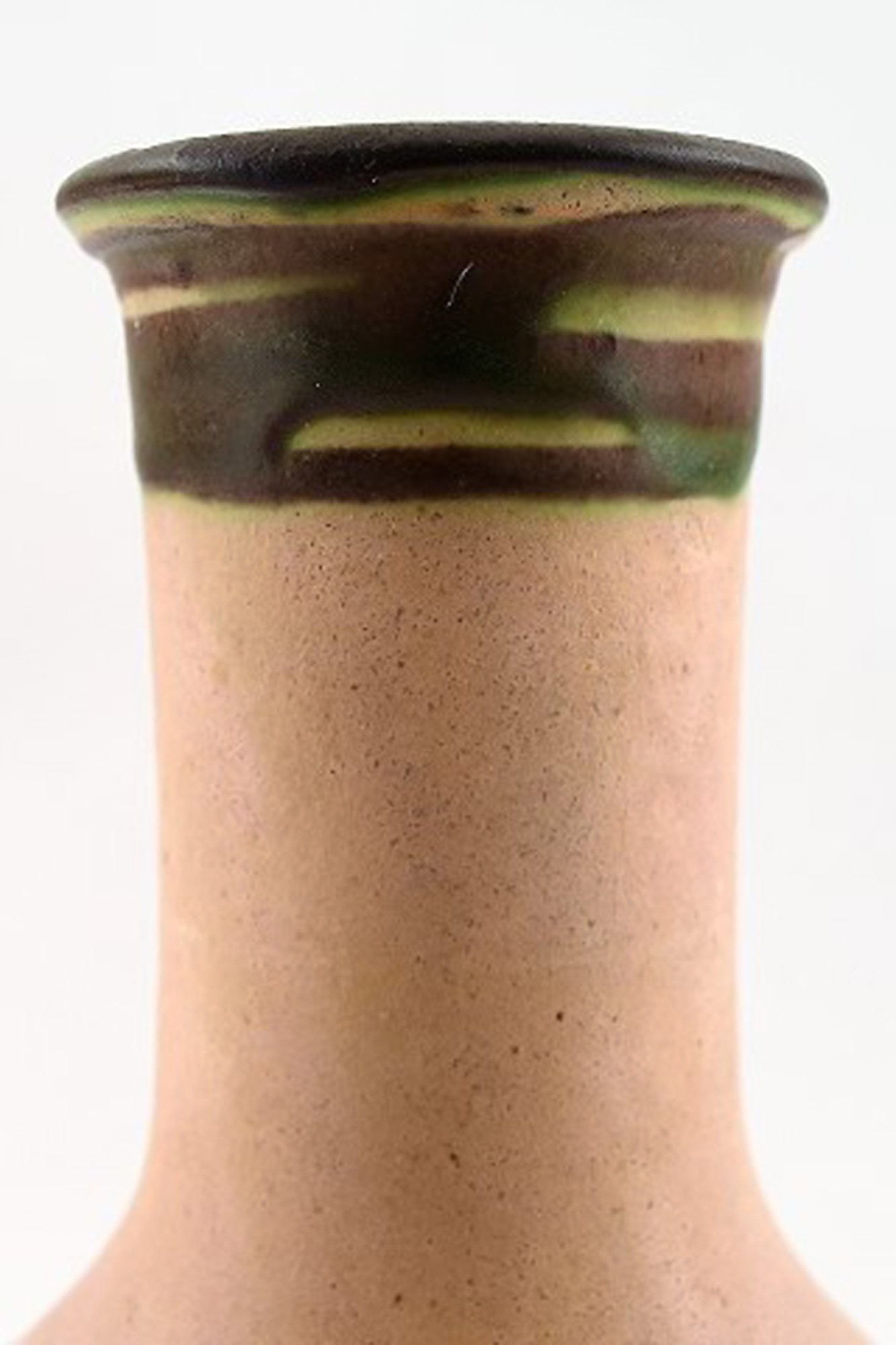 Kähler, HAK, glazed stoneware vase. 1930s. - 2