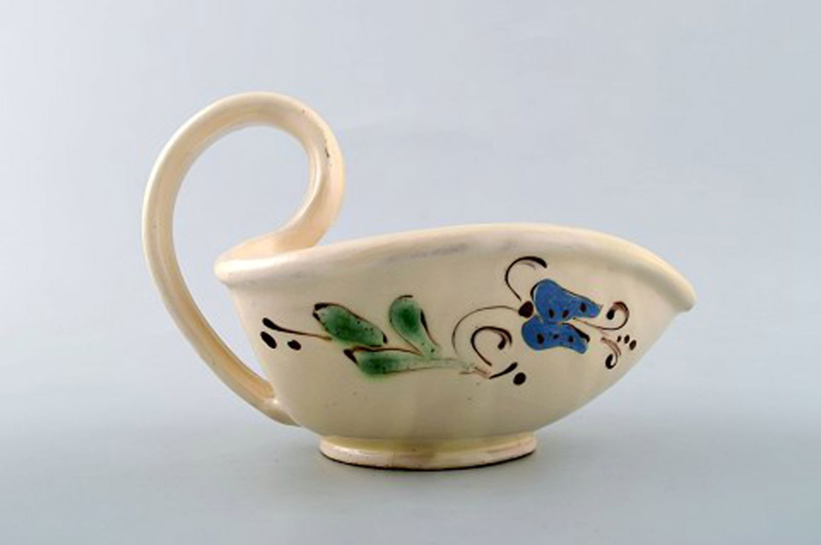 Kähler, Denmark, glazed stoneware jug with handle. - 2