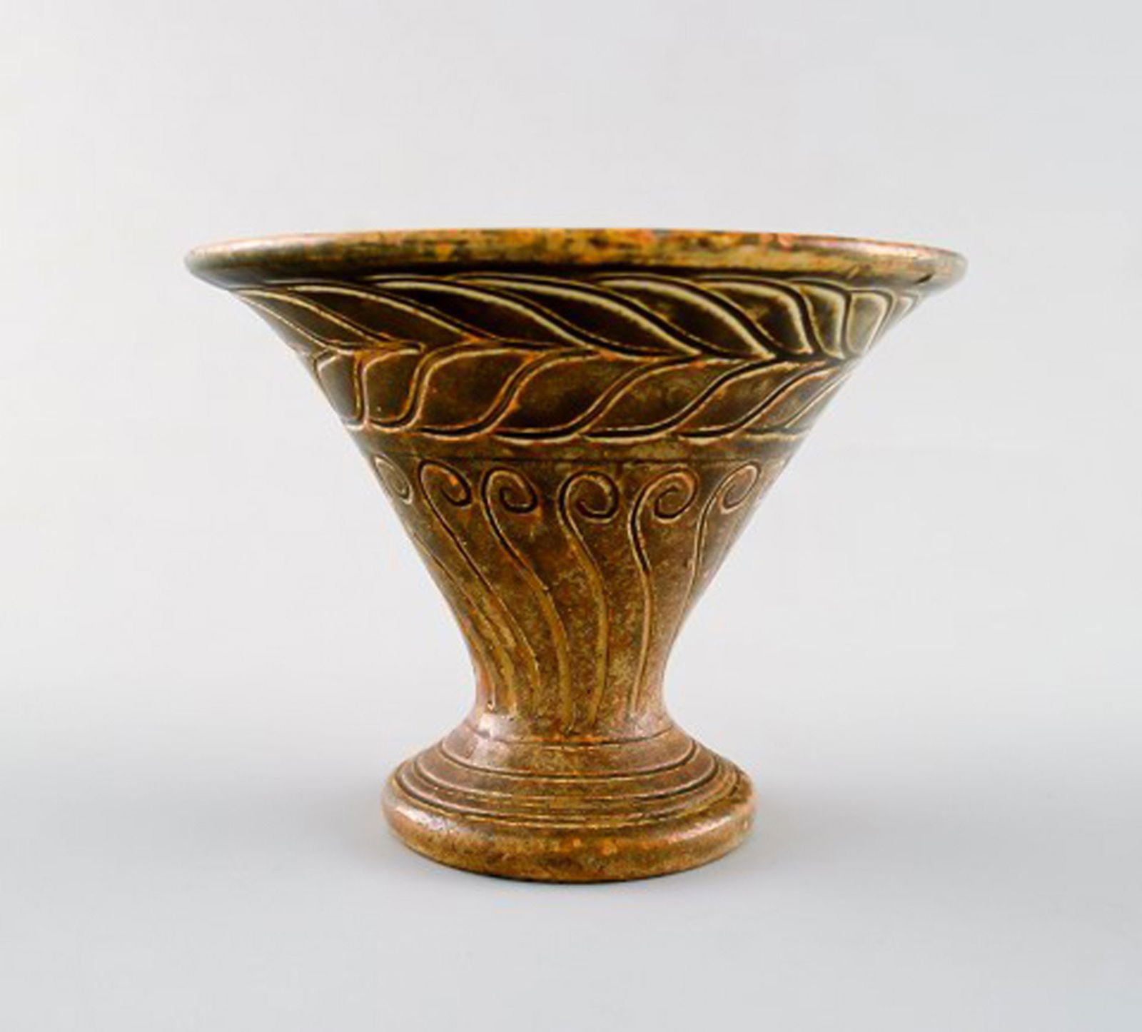 Kähler, Denmark, glazed vase in stoneware. - 3