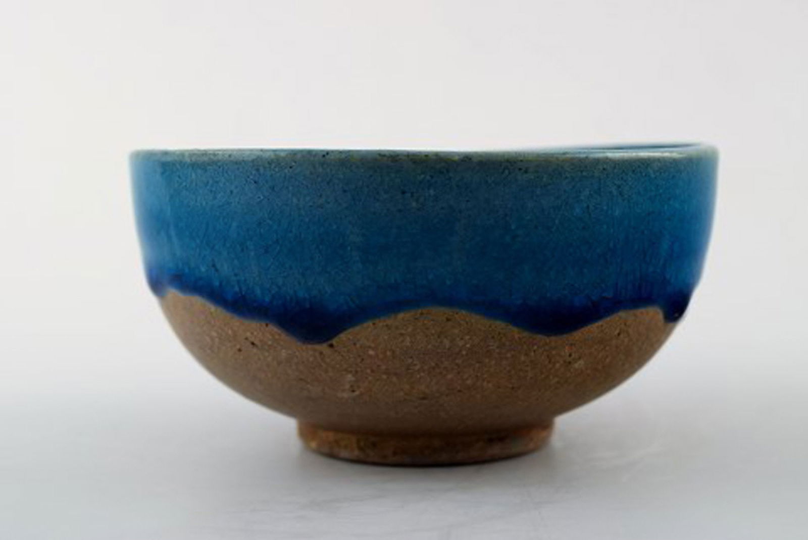 Kähler, HAK, glazed stoneware bowl. Nils Kähler. 1960s. - 2