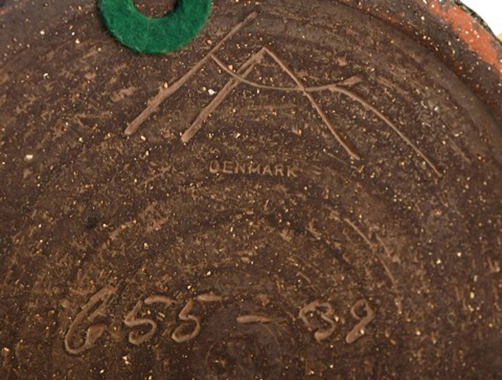 Nils Kähler for Kähler, HAK. A pair of large glazed ceramic lamps. 1960's. - 5