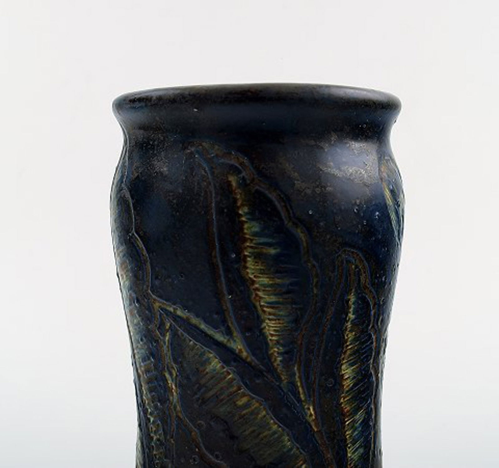 Unique Josef Ekberg, Gustavsberg Art Deco art pottery vase. - 4