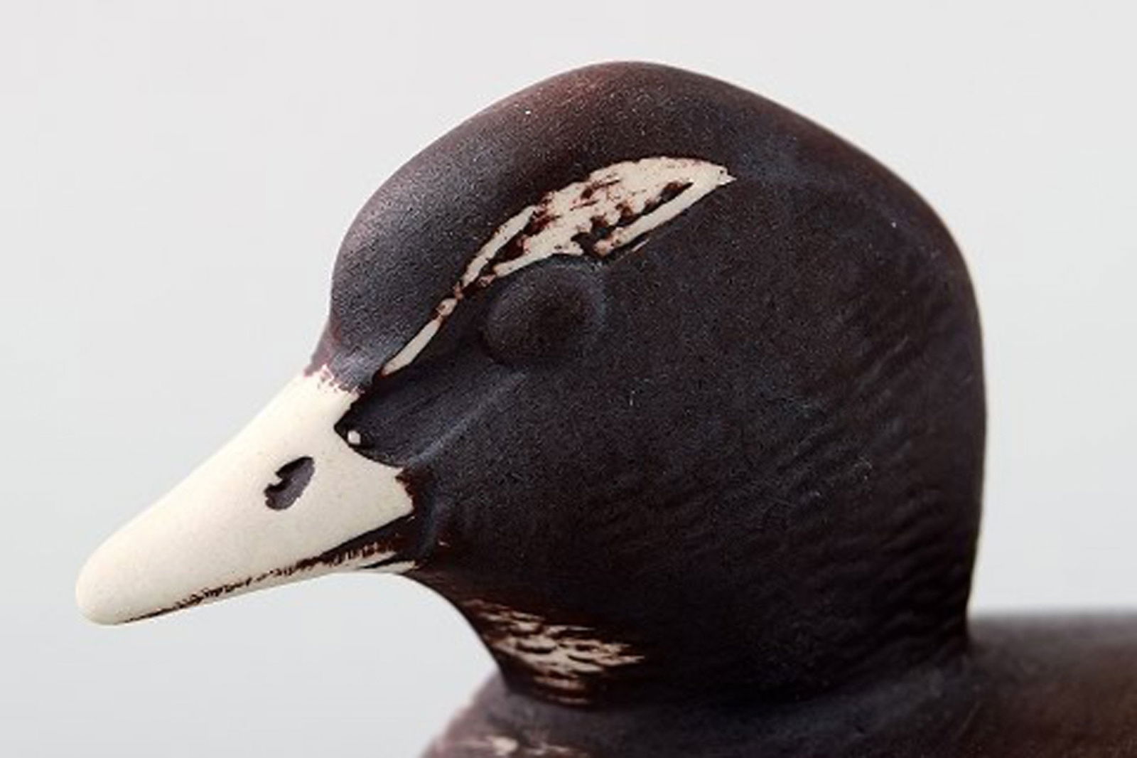 Paul Hoff for Gustavsberg, eider duck in stoneware. - 3