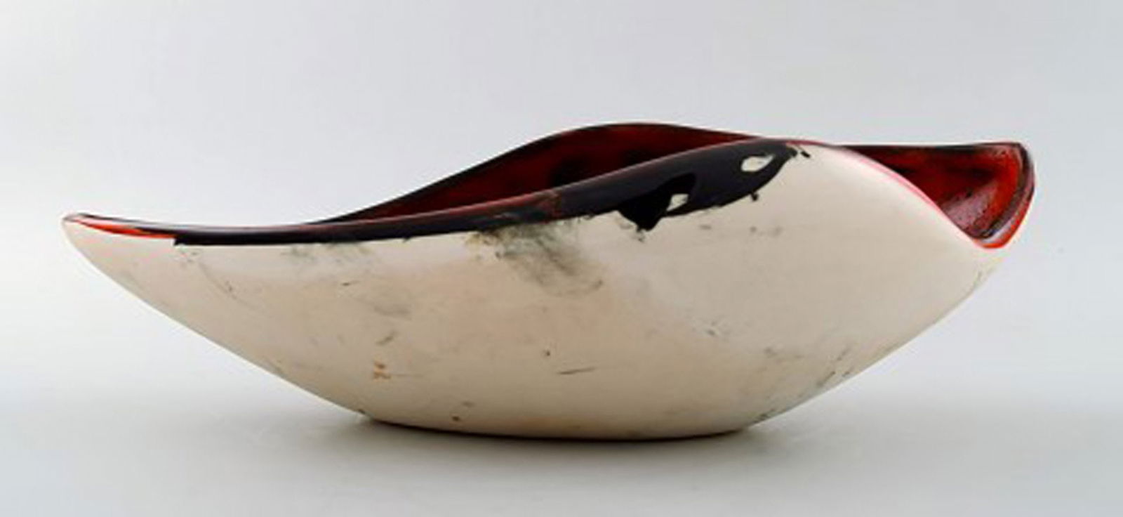 Italian design, ceramic bowl with motif of woman, 1960s. - 2