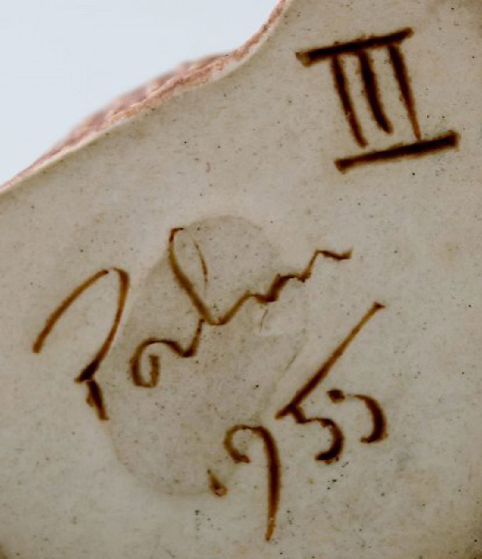 Rolf Palm, Höganäs, two hottentots, unique ceramic figures. - 7