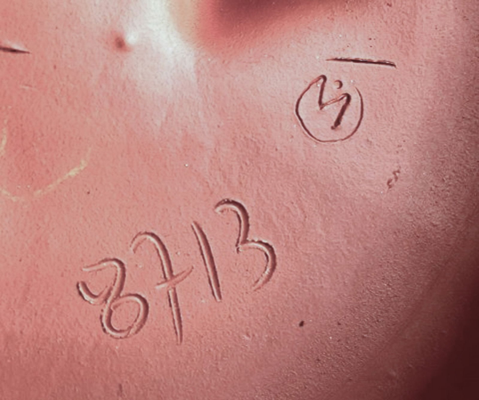 Keramos, Vienna, dancing woman, figure in red clay. Art Deco. - 8