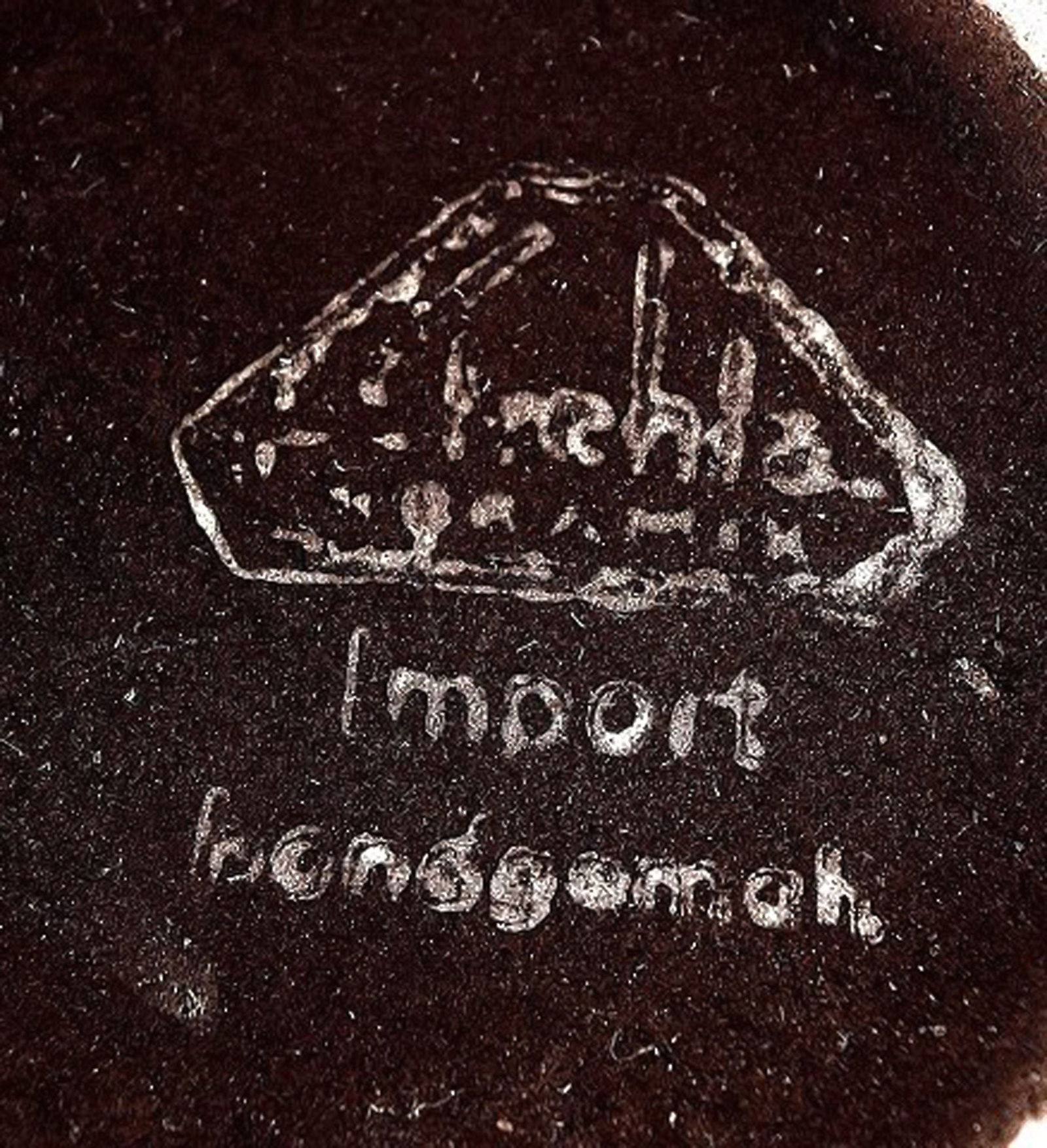 Strehla retro ceramic vase. Hand painted. - 5