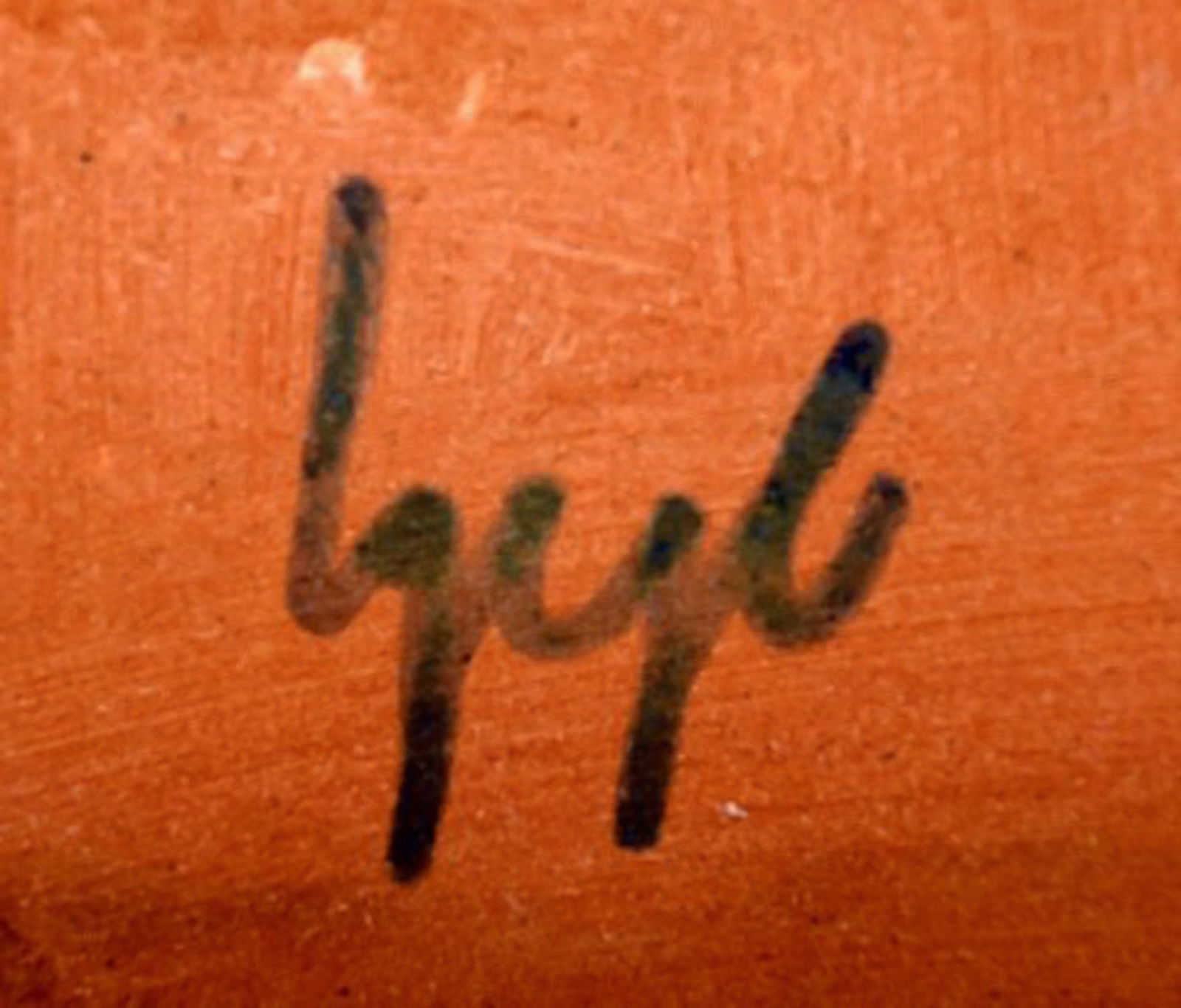 Hans Hedberg (1917-2007) Swedish ceramist. Unique ceramic vase from Hedberg's own workshop in Biot. - 6