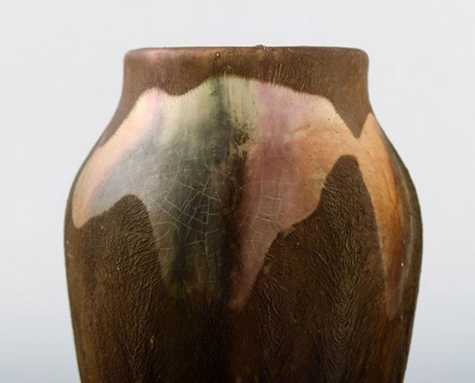 Søren Kongstrand & Jens Petersen style. Ceramic vase. - 3