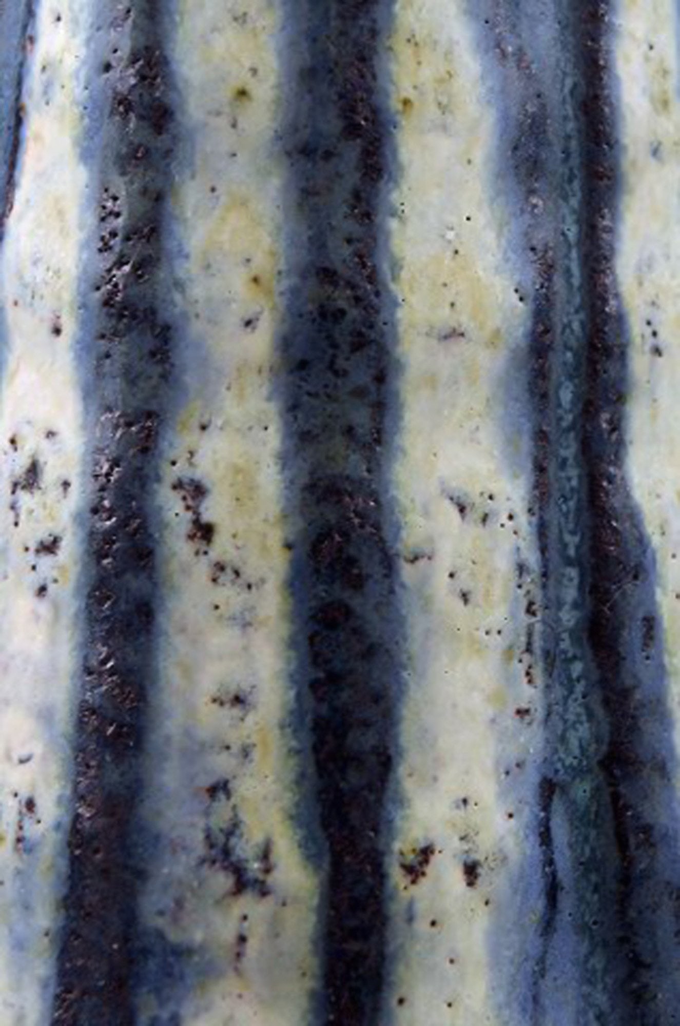 Ulla Hansen (born 1953) own studio. Unique Pottery Jug. Denmark mid 20 c. design. - 6