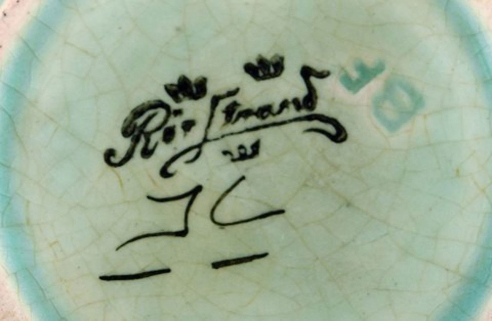 Josef Ekberg for Gustavsberg 4 Art Deco bowl dishes. - 7