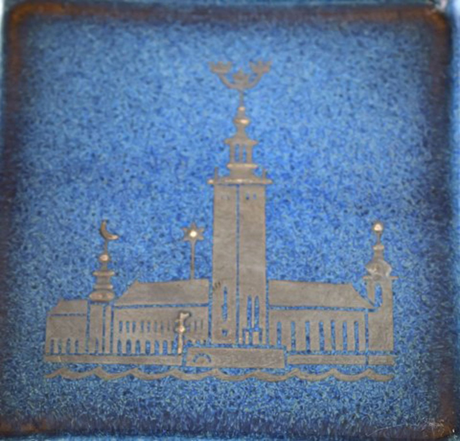 Sven Jonson, Gustavsberg 6 different items, stoneware. - 6