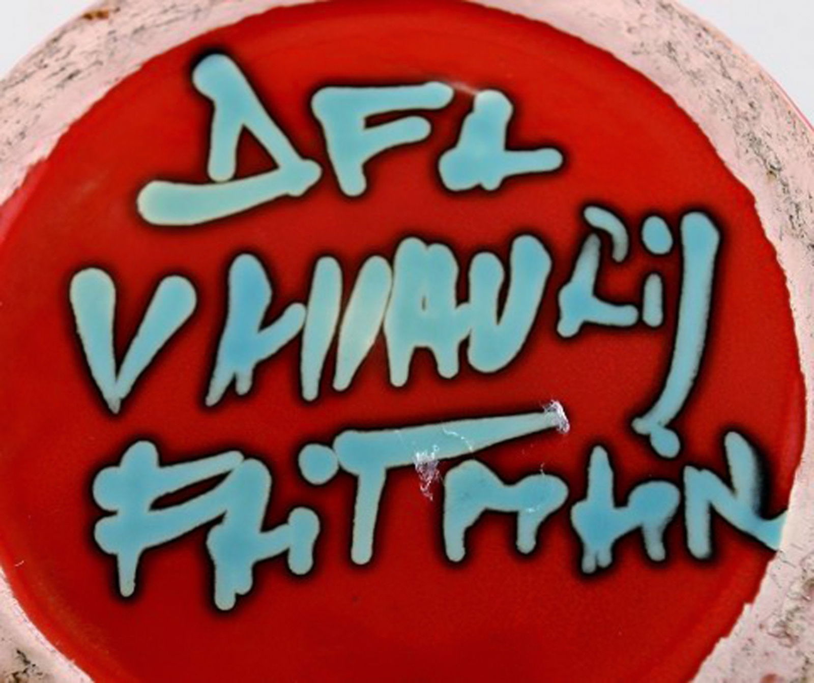 Vallauris, France. Vodka / Lemonade / Sangria-set for four. Hand painted, unique. - 8