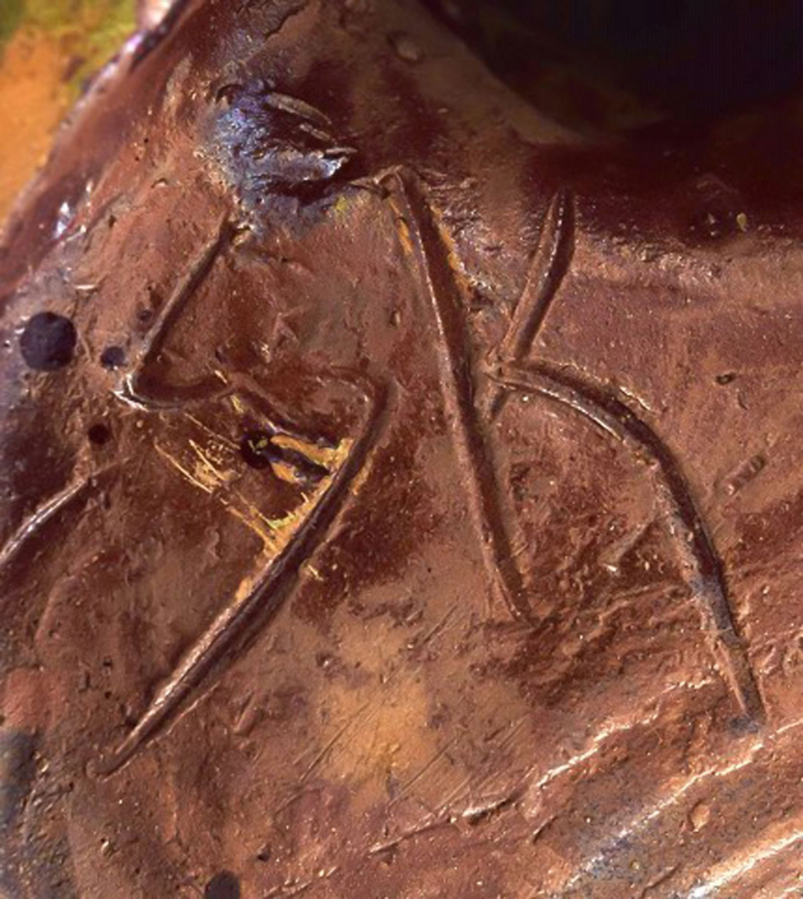 Søren Kongstrand 1872-1951. Denmark. Bowl with polar bear in luster glaze - 6