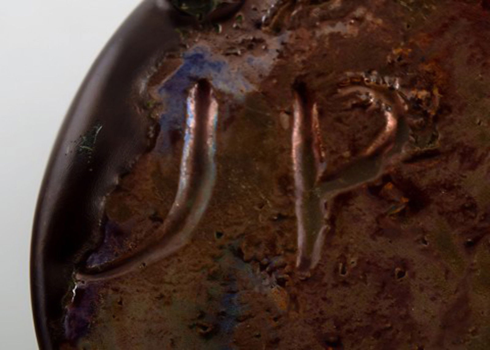 Jens Petersen (1890-1956) Vase in ceramics by Jens Petersen, signed JP. - 5