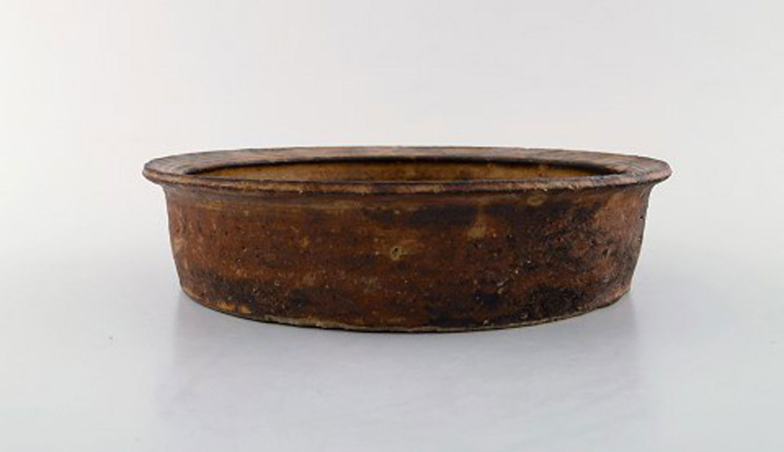 Niels Oluf 'Jeppe' Thorkelin-Eriksen (1926-1981). Danish potter. 2 unique bowls in raku burned clay. - 5