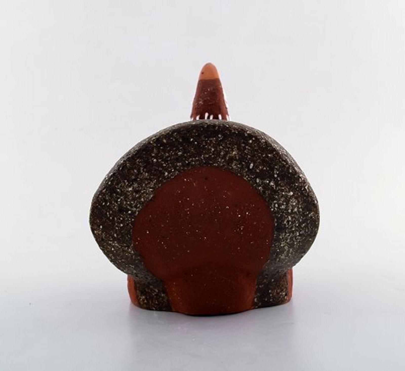 Thomas Nittsjo unique ceramic figure in the form of a bird. Swedish design, 1960's. - 3