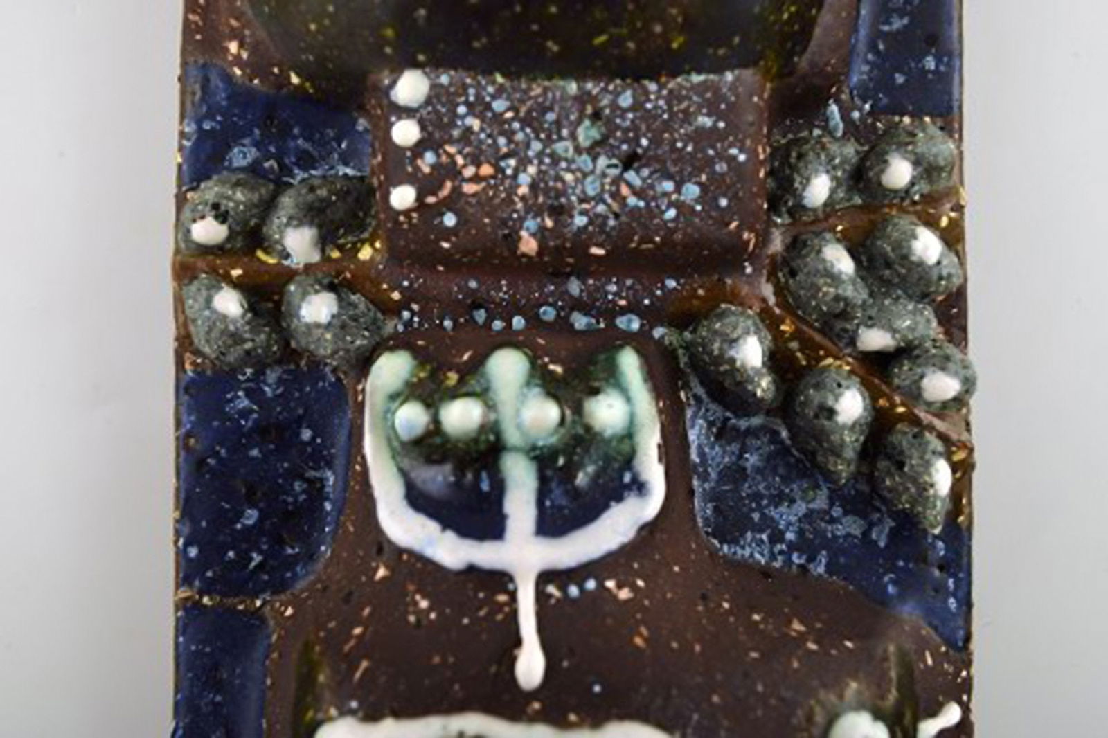 Nittsjö wall plaque decorated with birds. 1960's. - 4