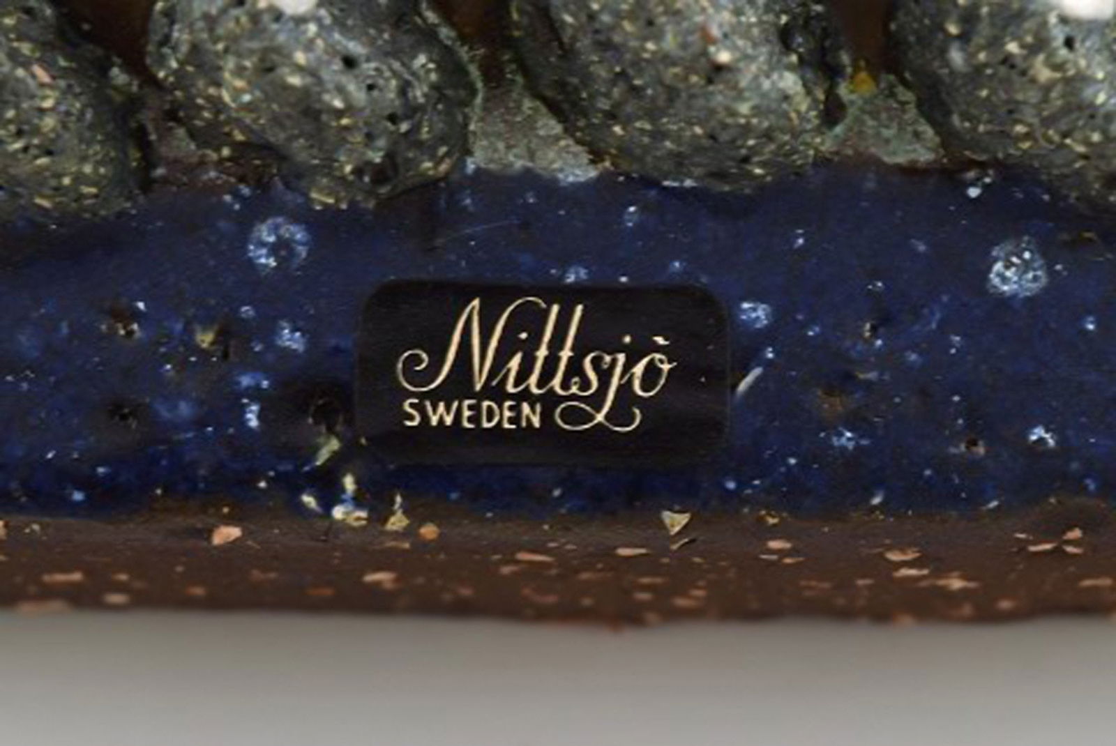 Nittsjö wall plaque decorated with birds. 1960's. - 5