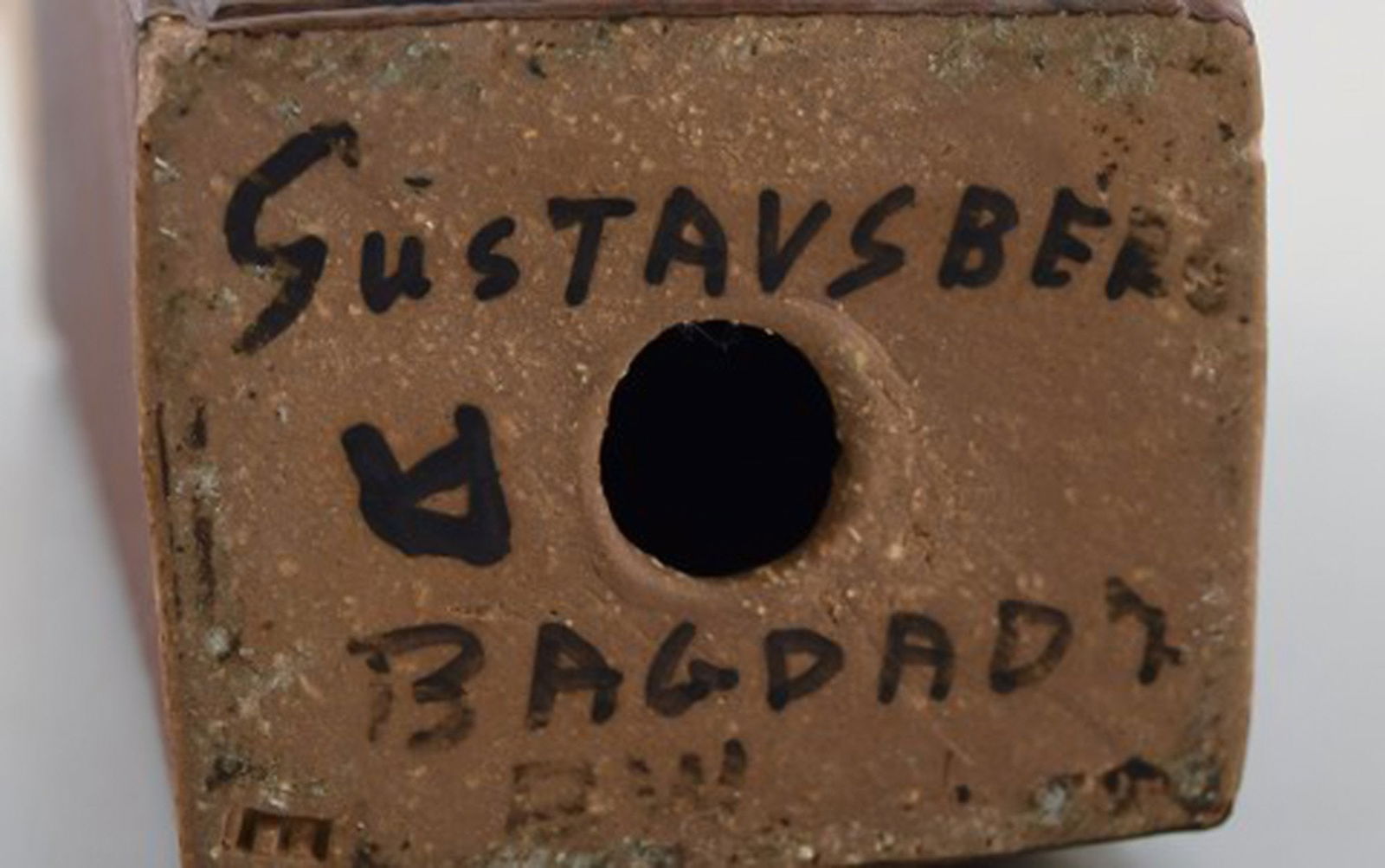 Bertil Vallien for Gustavsberg. Two "Baghdad" sculptures in glazed ceramics. 1960's. - 6