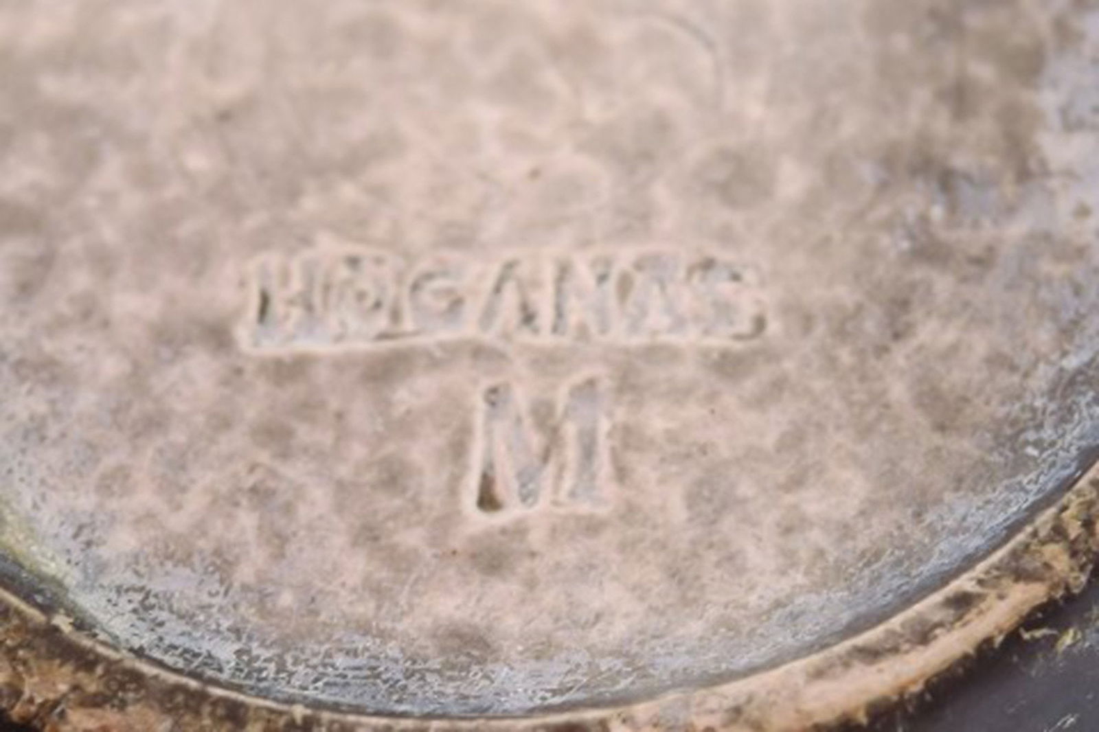 Large Höganäs art nouveau vase in glazed ceramics. Beautiful lustre glaze. 1920 / 30's. - 7