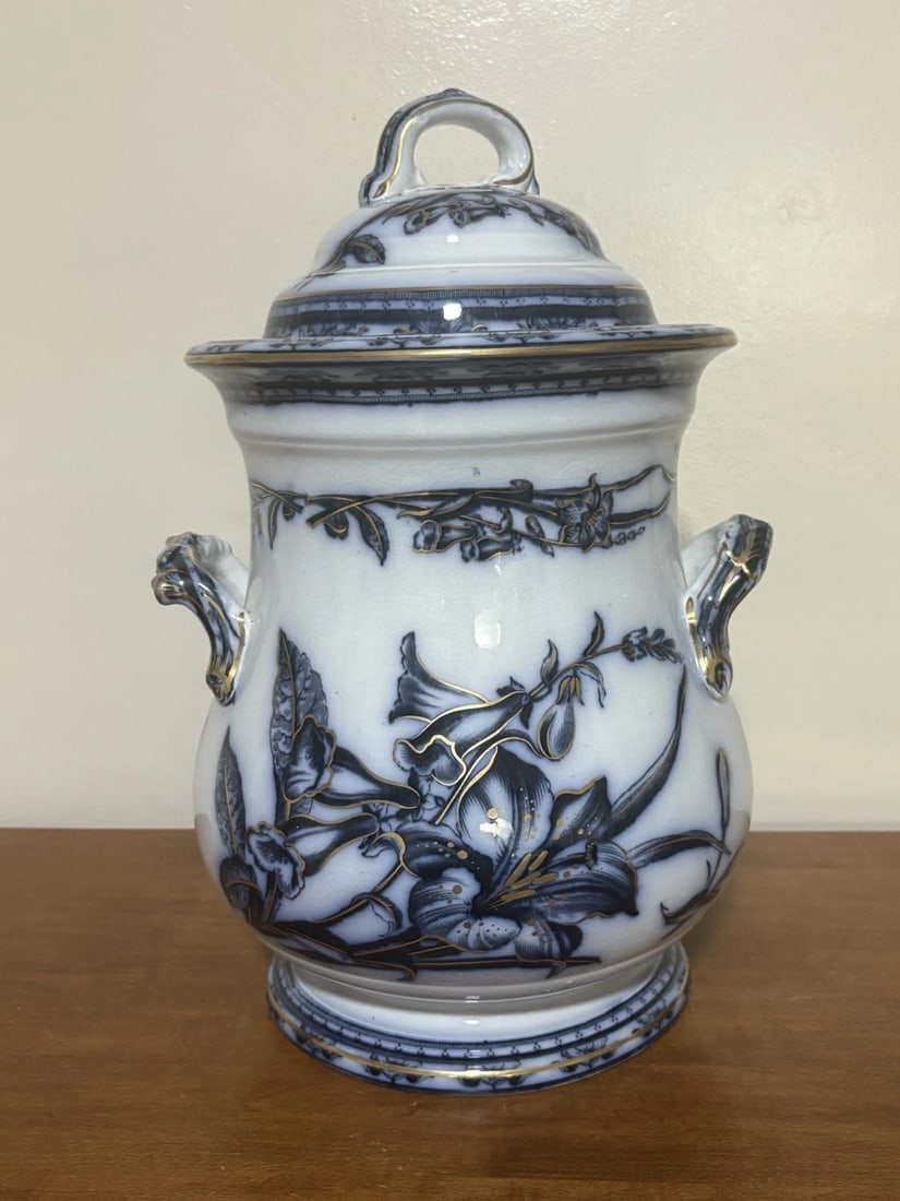 Flow Blue Slop Pot - 5