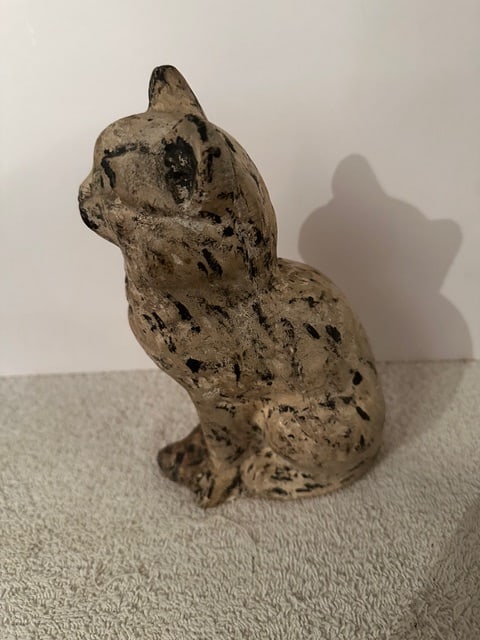 2 Chalkware Cats - 7