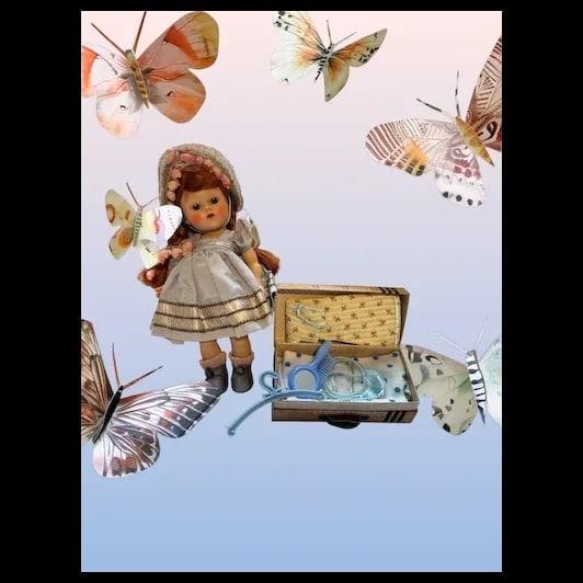 VOGUE Strung Ginny Doll ~Precious~ w/ luggage #Vogue #VogueGinnyDoll - 2