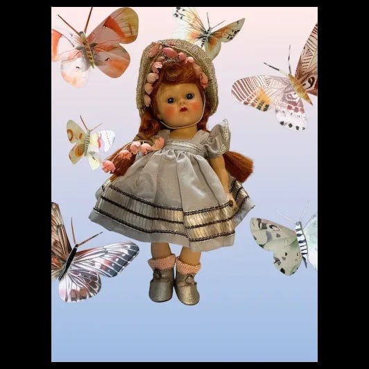 VOGUE Strung Ginny Doll ~Precious~ w/ luggage #Vogue #VogueGinnyDoll - 4