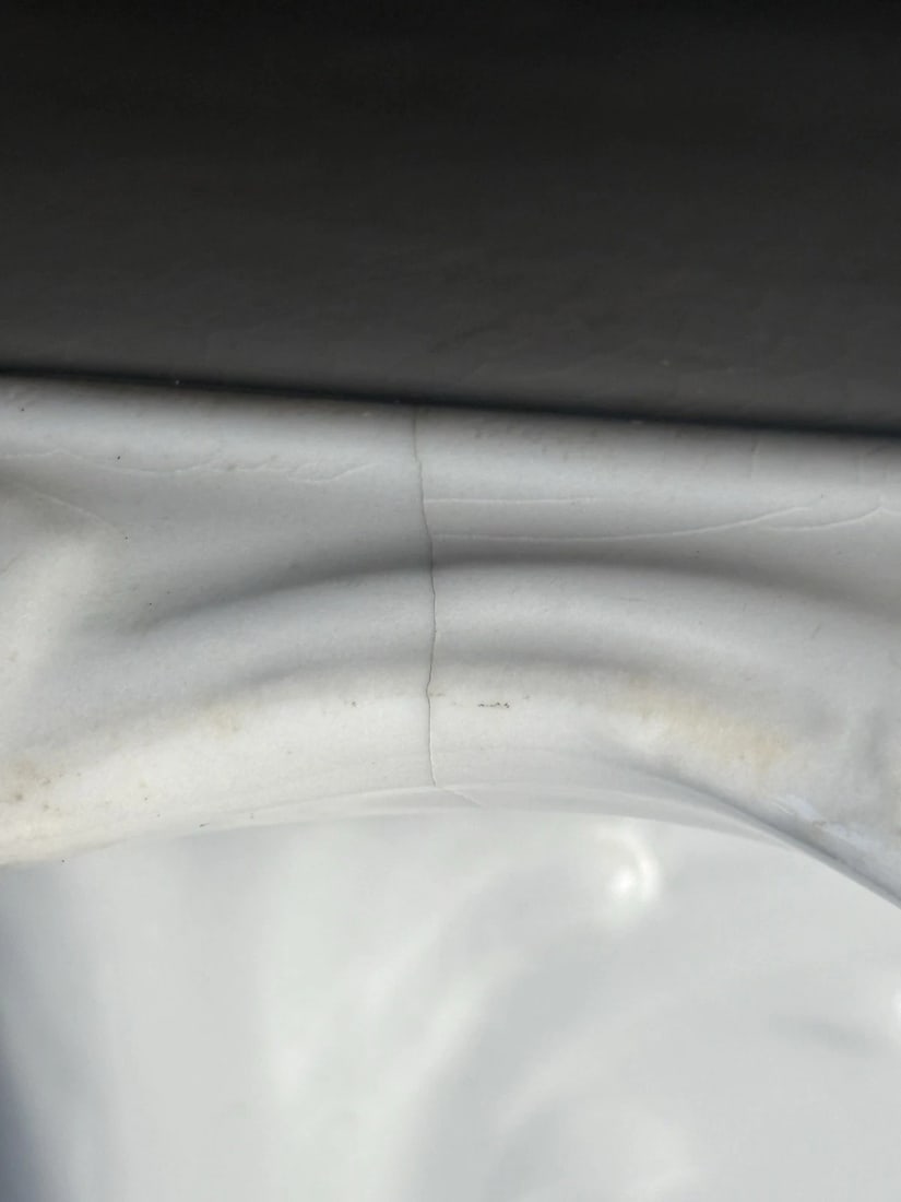 Rare Antique Ironstone Garden Seat - 12