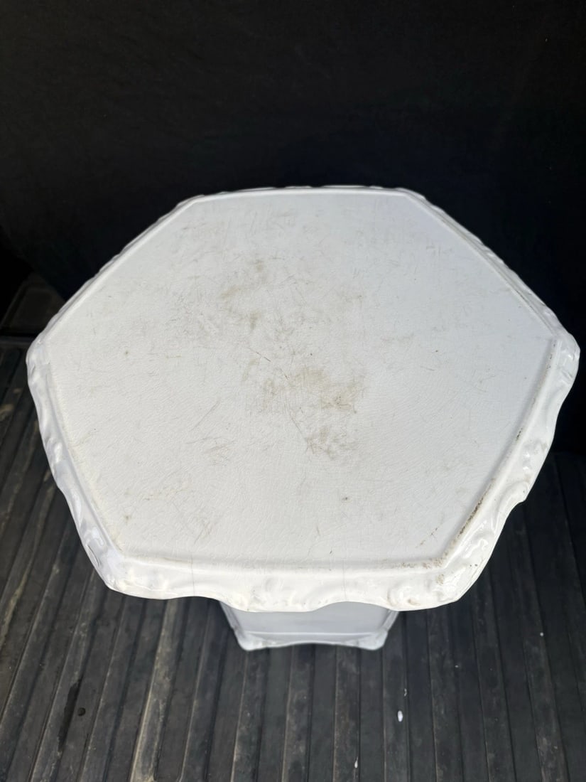 Rare Antique Ironstone Garden Seat - 7
