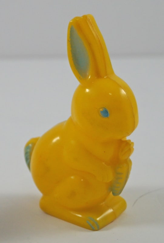 Easter Rabbit w/ Carrot Child’s Rattles #4 (1 of 4)