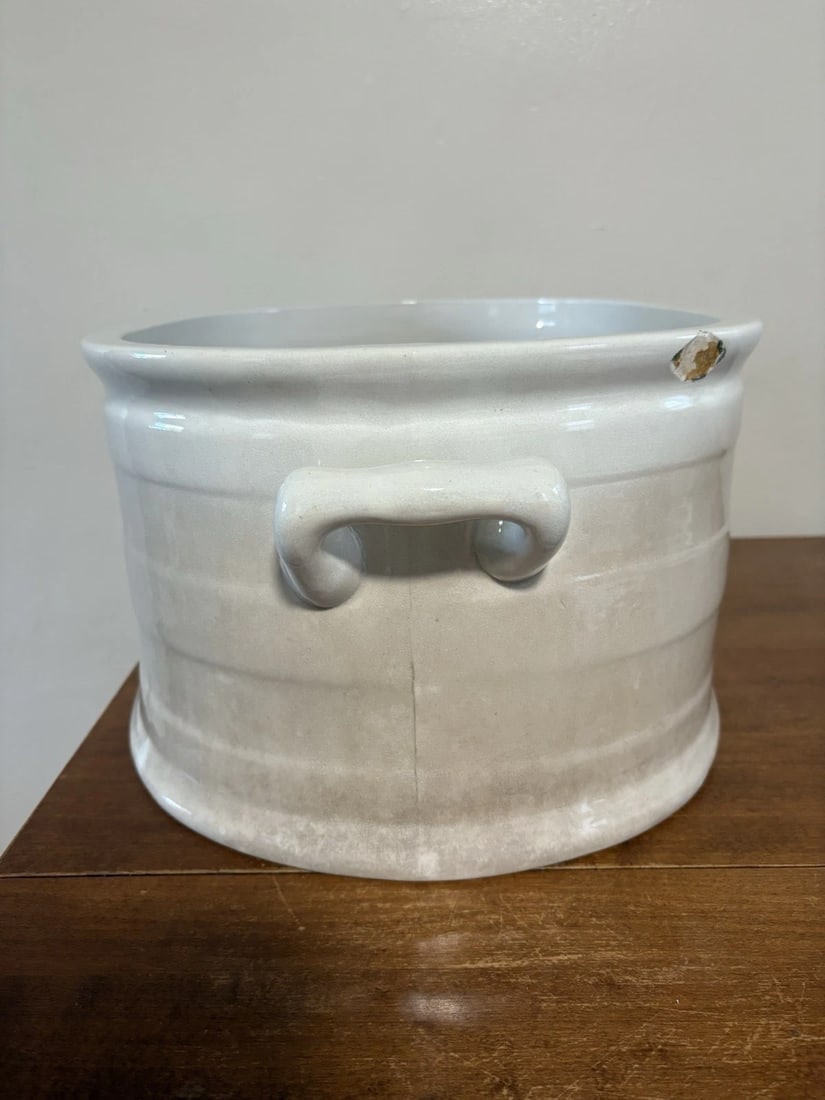 Antique Ironstone Footbath - 2