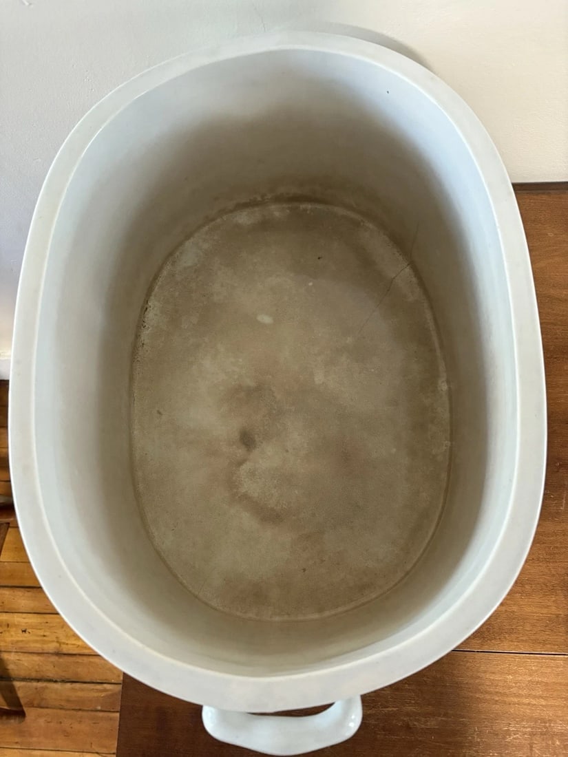 Antique Ironstone Footbath - 5