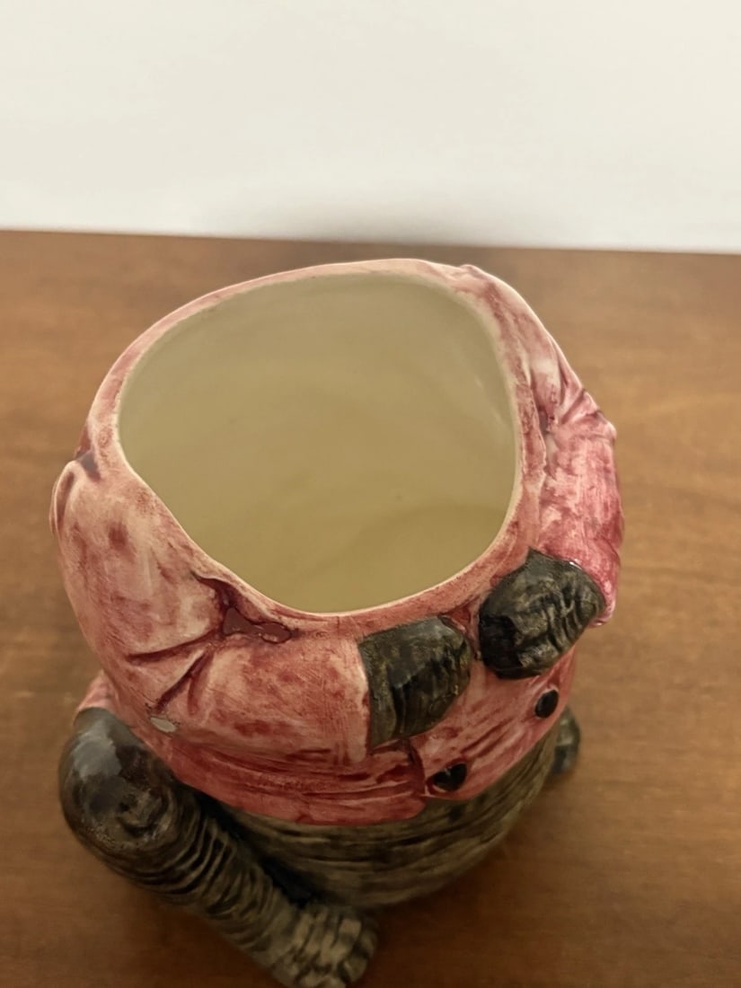 Majolica Elephant Humidor - 5