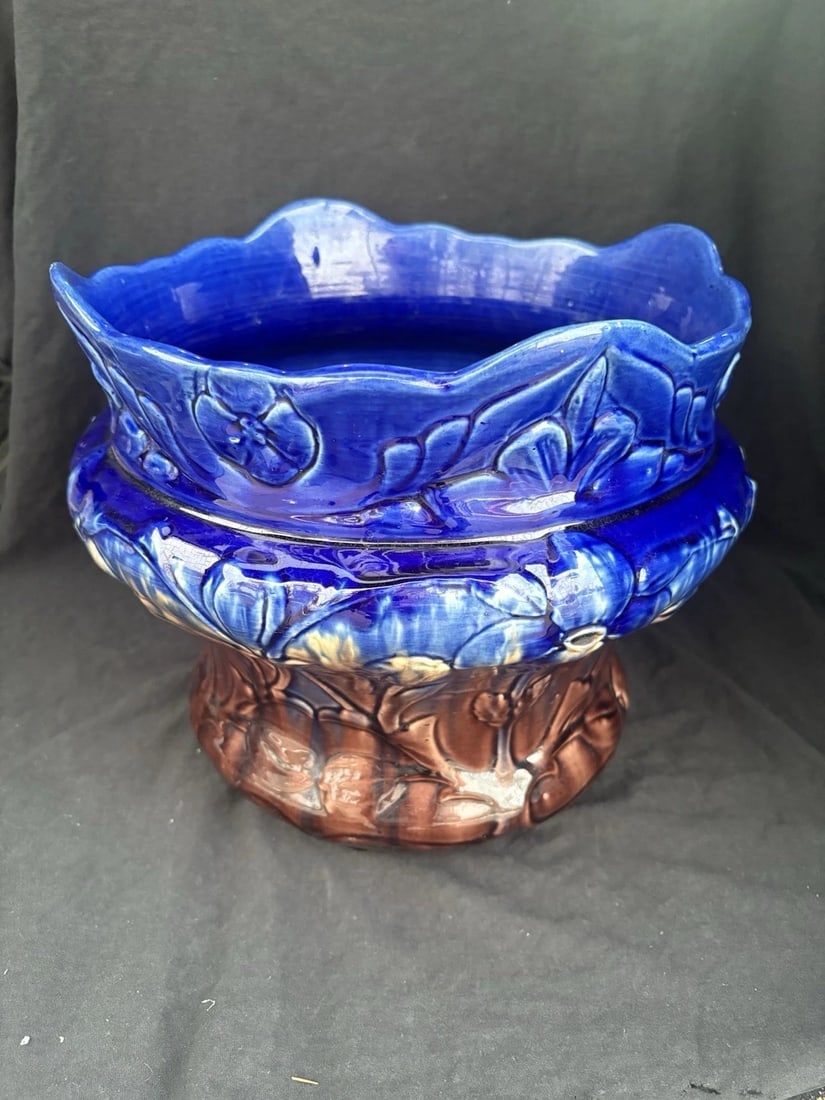 Majolica Jardiniere - 4