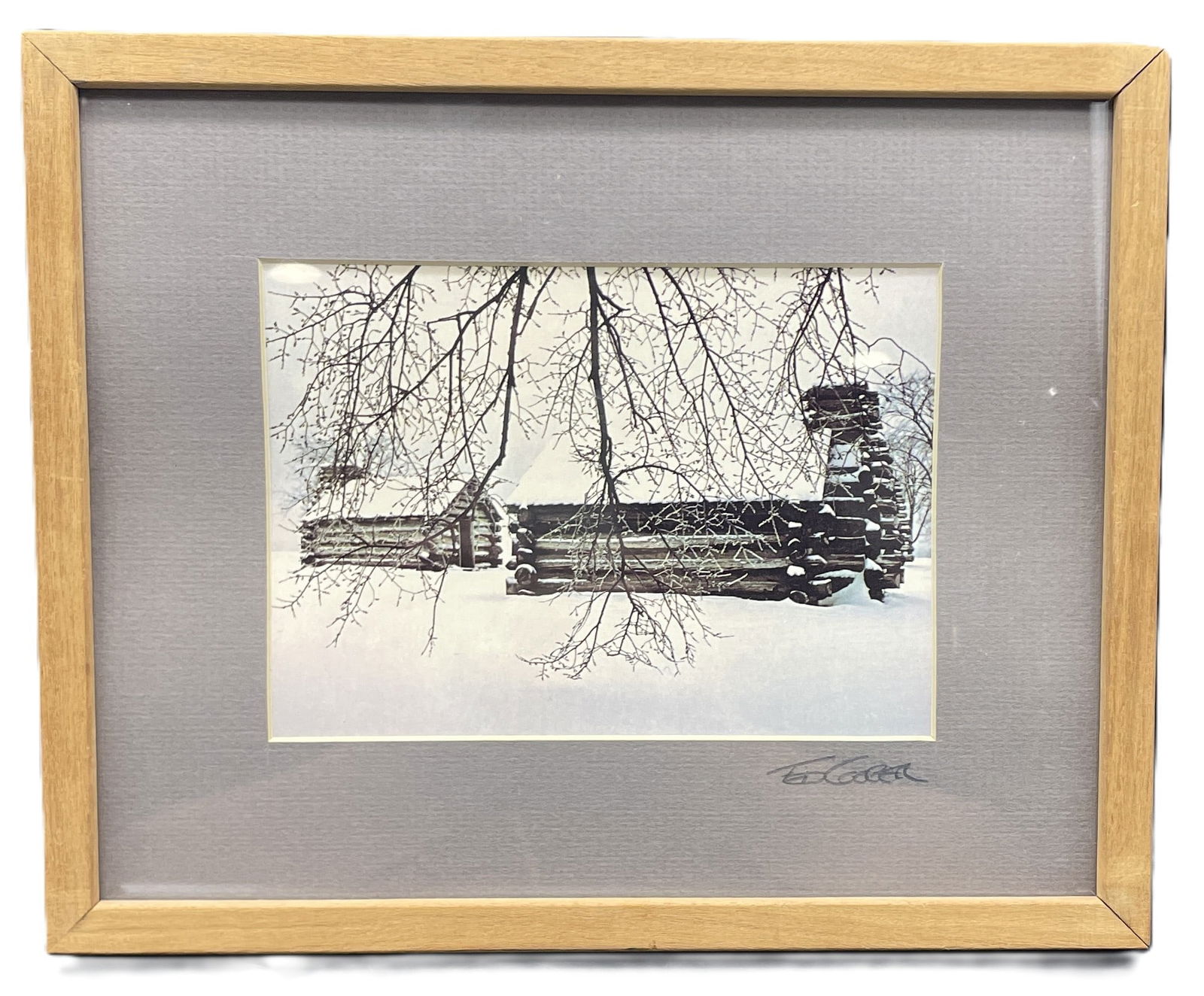 Acclaimed Photographer TED COOPER Landscape Photo Signed Framed (1 of 8)