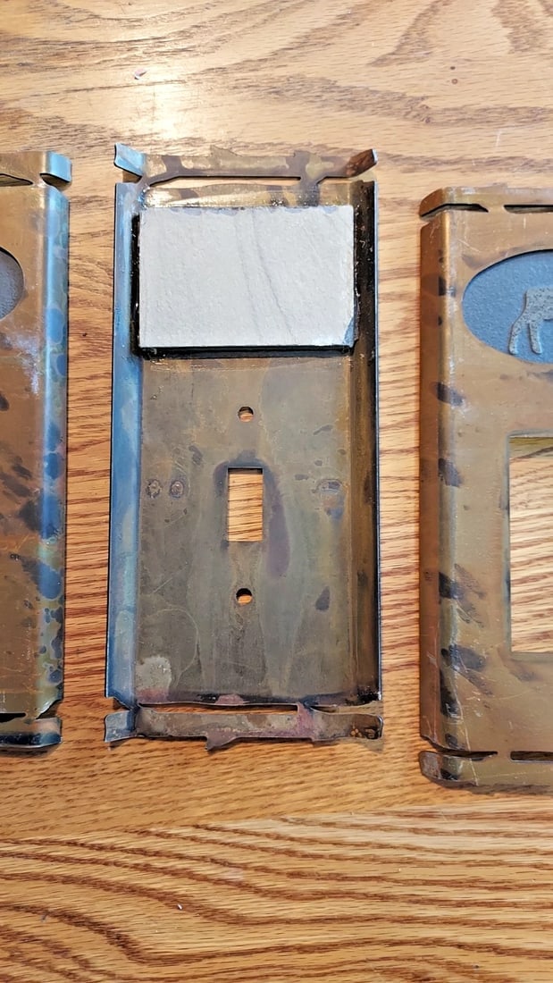 Adirondack Light Swith Covers Moose Trees 1990 - 2