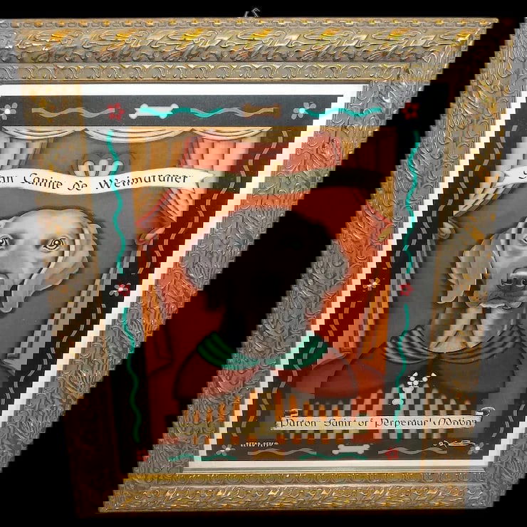 Retro-Pets San Canine de Weimaraner by Krista Brooks (1 of 5)